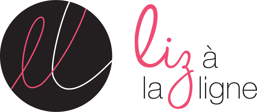 Logo de Liz à la Ligne, création de site et graphisme, Pays de la Loire