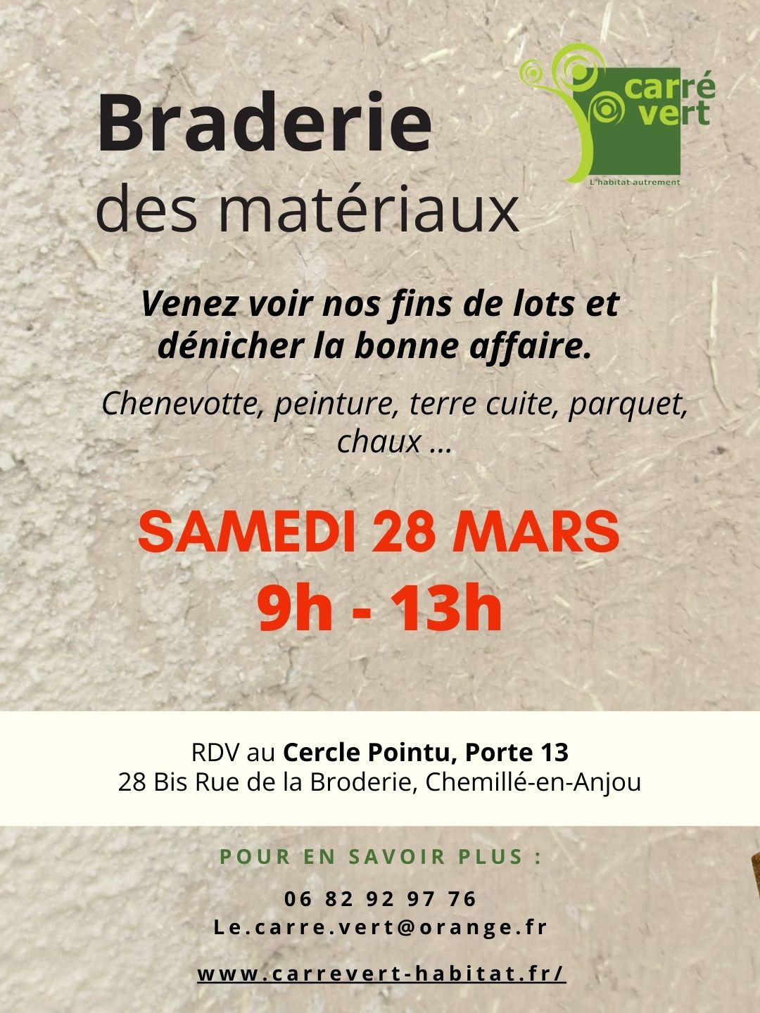 braderie Carré Vert 28 mars 2026 (Publication Instagram (34))(2) Braderie de matériaux Carré Vert